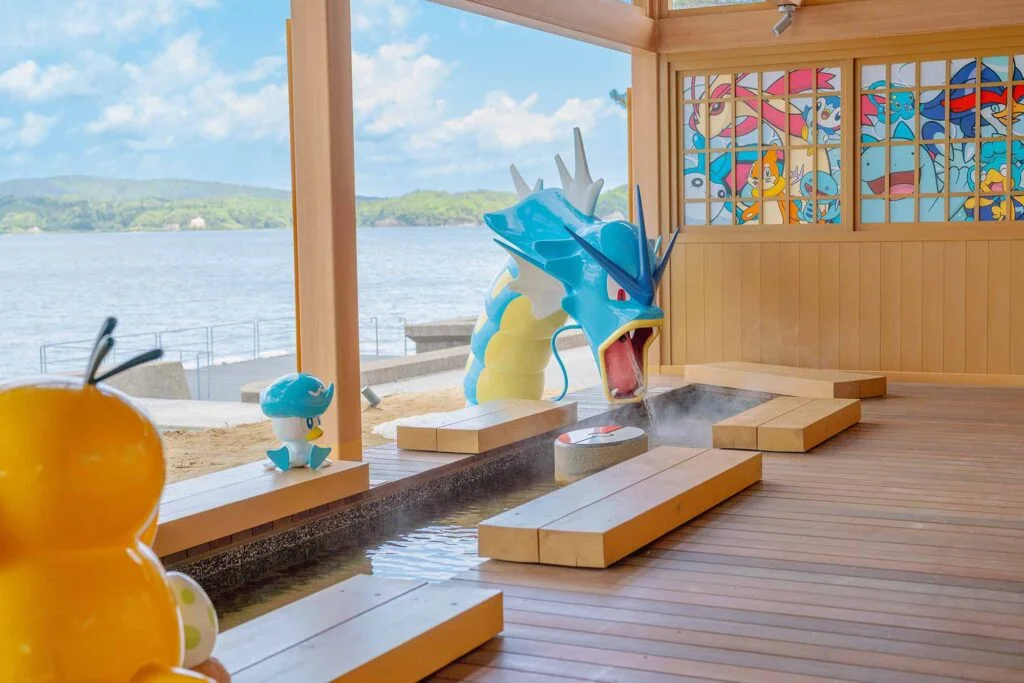 Fontaine de Léviator pour bain de pieds Wakura Pokemon