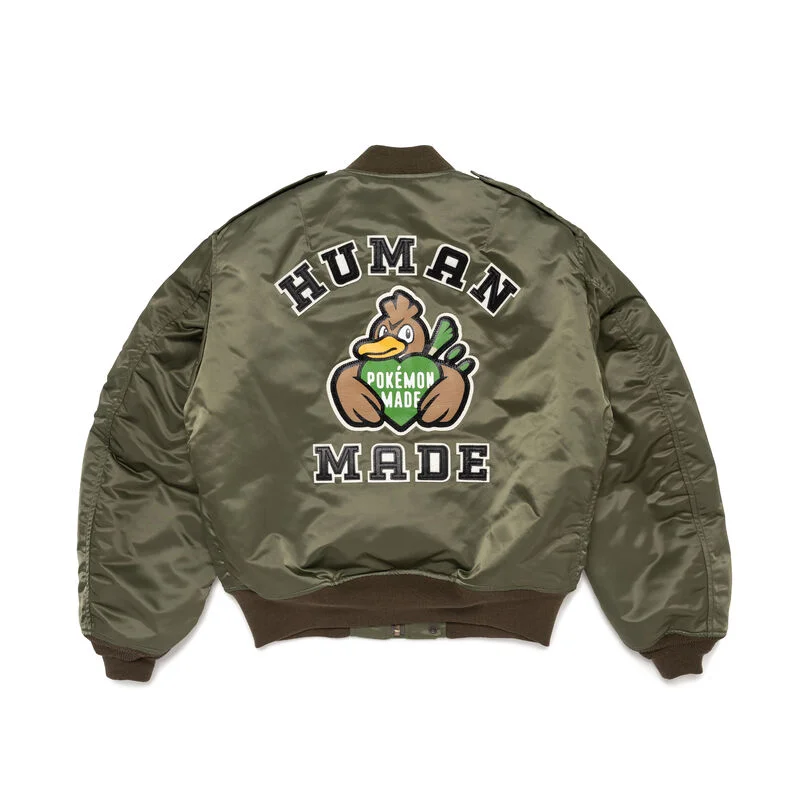 Pokémon x Human Made Farfetch'd Bomber Jacket (dos)