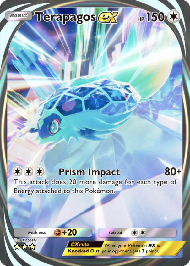 Terapagos ex (Paradox Drive 093/074) Illus. KASSEN