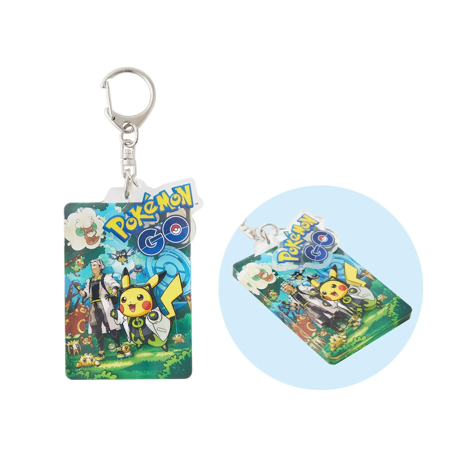 Porte-clés acrylique Pokémon GO 10e anniversaire
