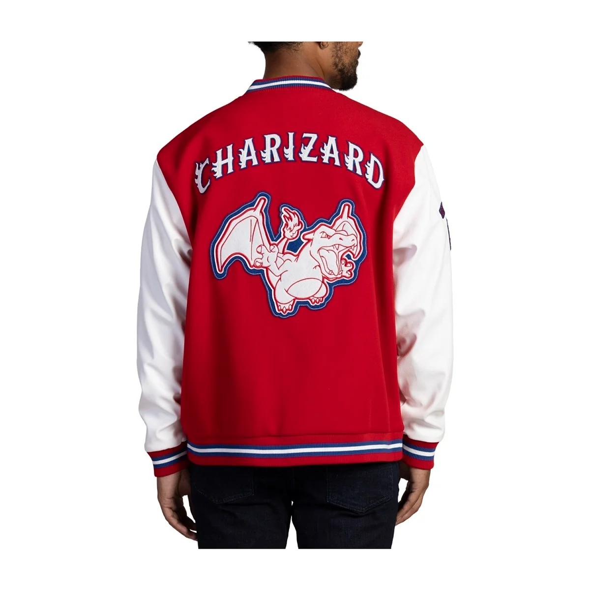 Veste universitaire Charizard (dos) 