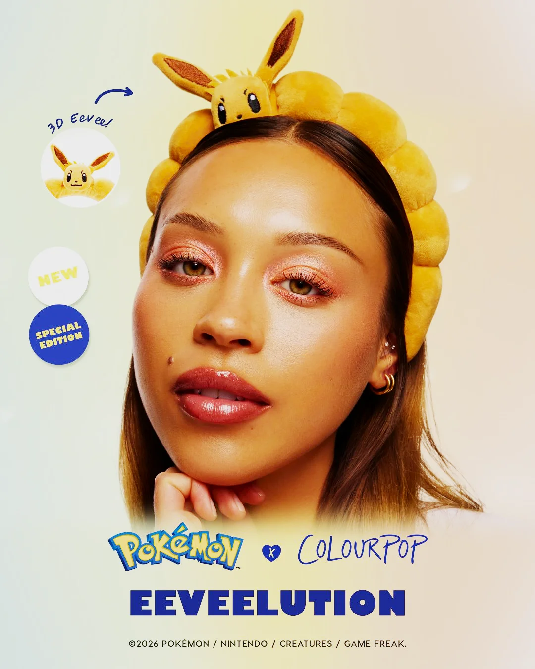 Bandeau ColourPop Eeveelution Évoli Bandeau ColourPop Eeveelution Évoli