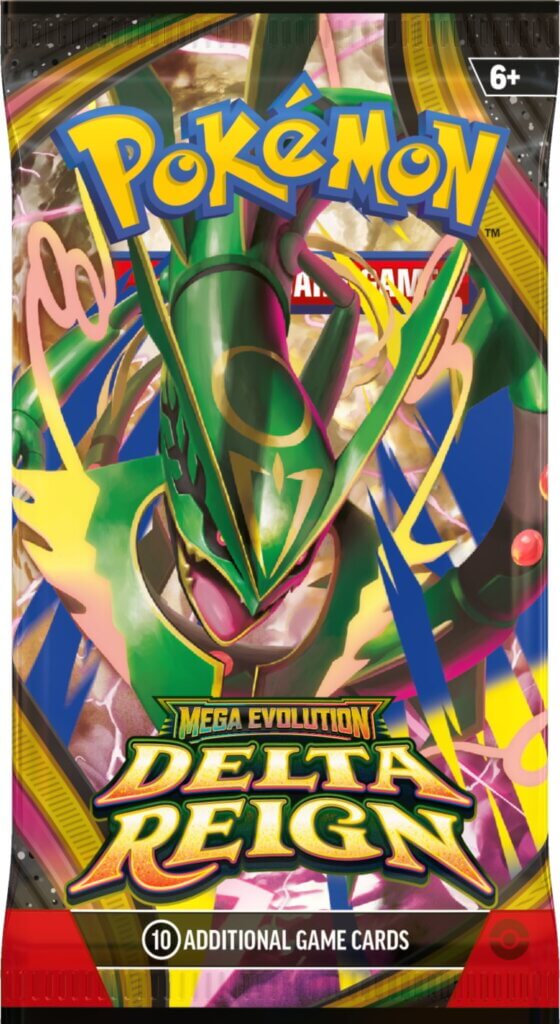 Pokémon TCG Mega Evolution—Delta Reign booster pack
