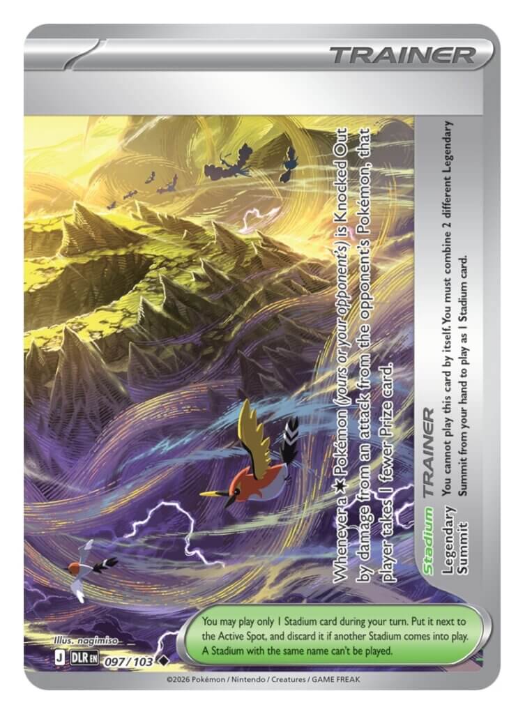 Legendary Summit 097 from the Mega Evolution—Delta Reign Pokémon TCG expansion