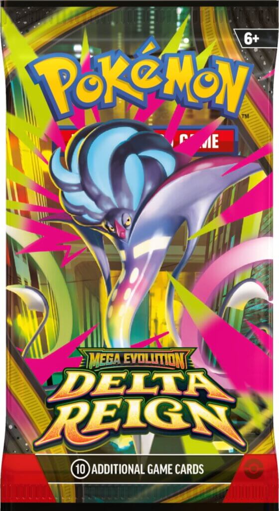 Pokémon TCG Mega Evolution—Delta Reign booster pack