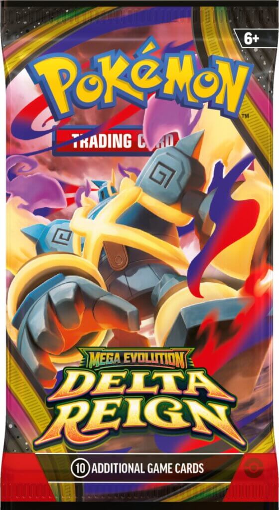 Pokémon TCG Mega Evolution—Delta Reign booster pack