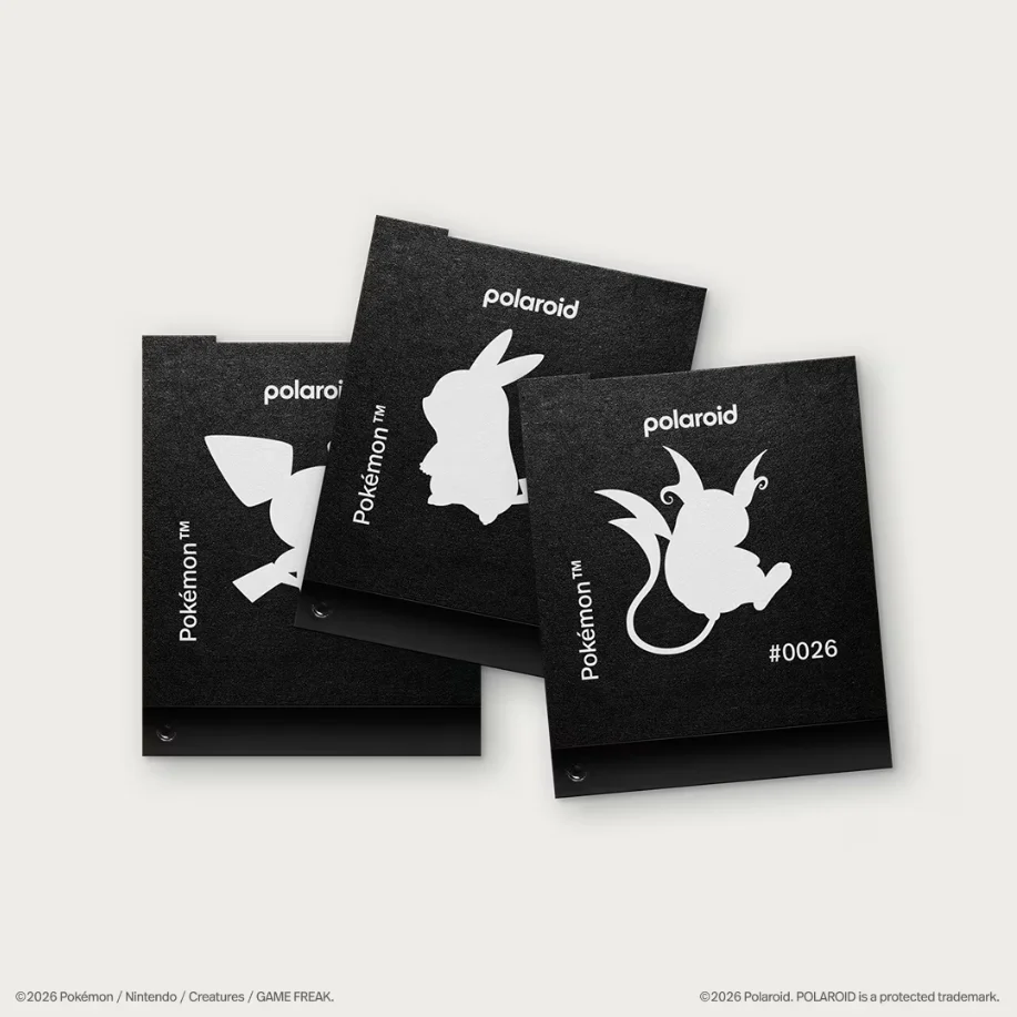 Darkslides du film Polaroid x Pokémon Pikachu