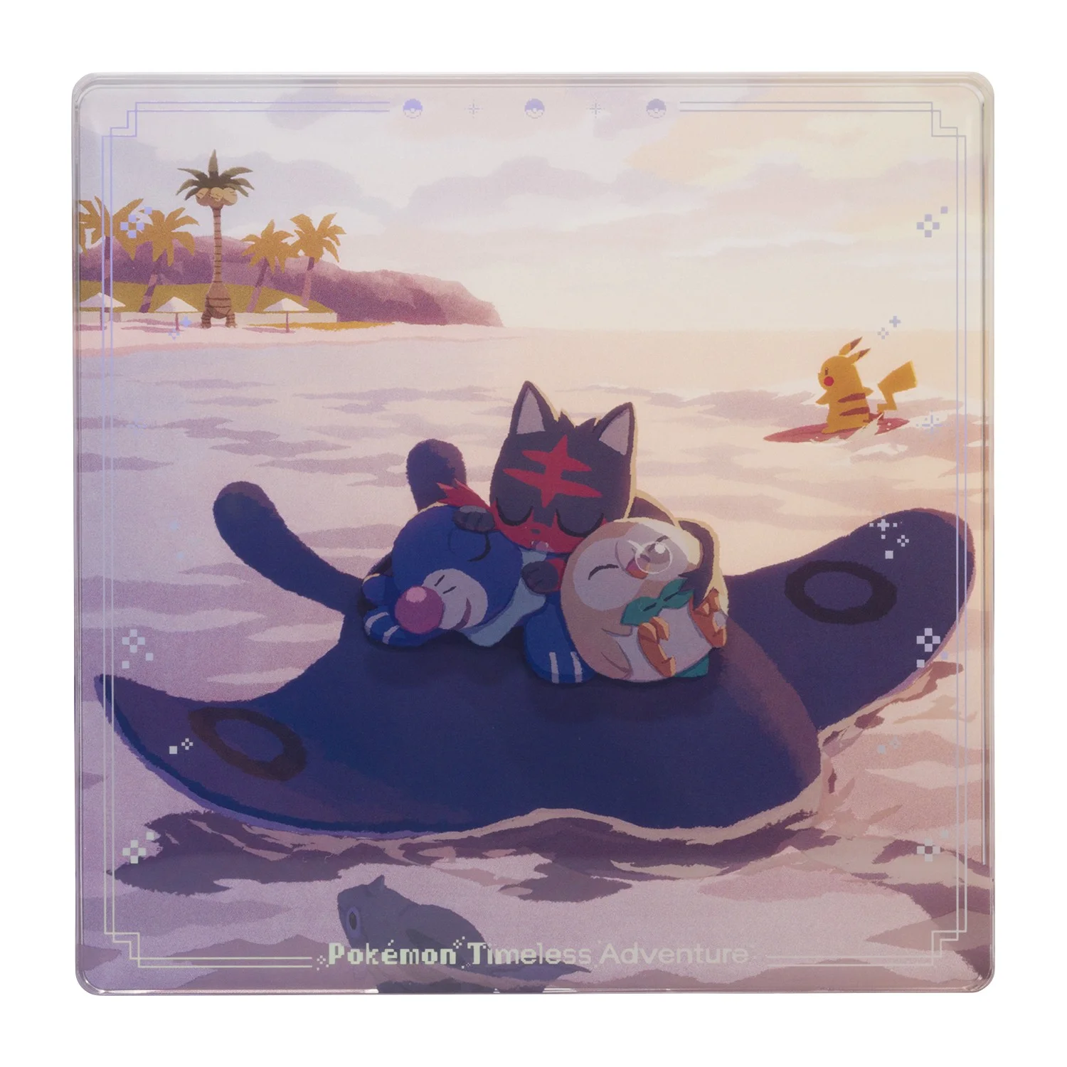 Bloc de décoration acrylique Alola Timless Adventure