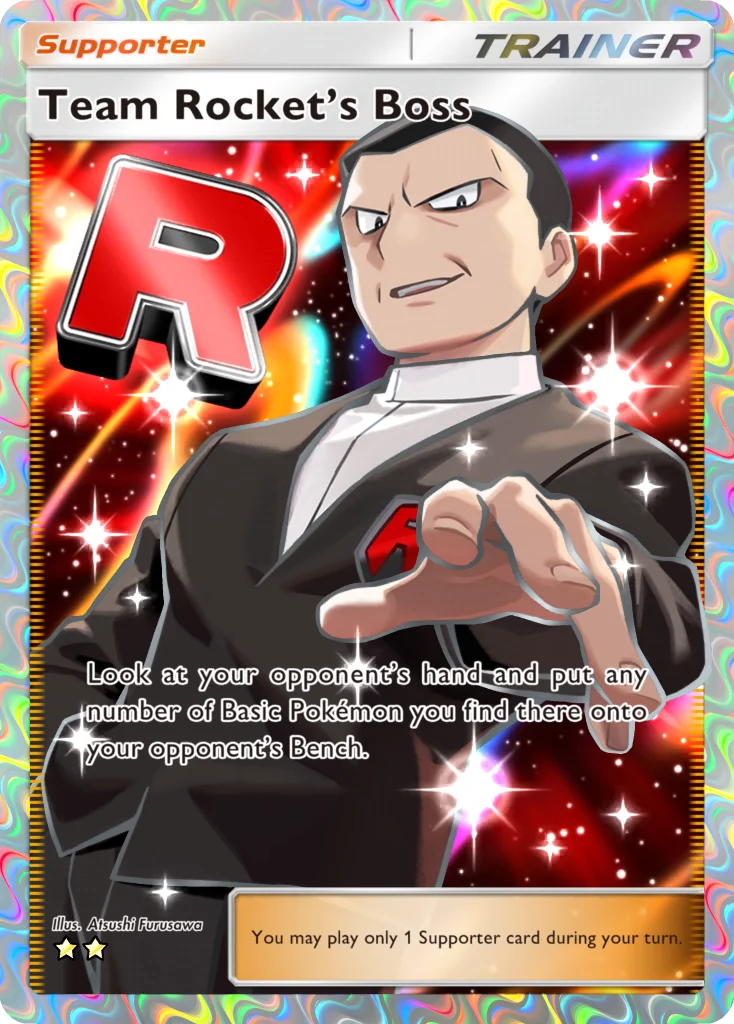 Le patron de la Team Rocket