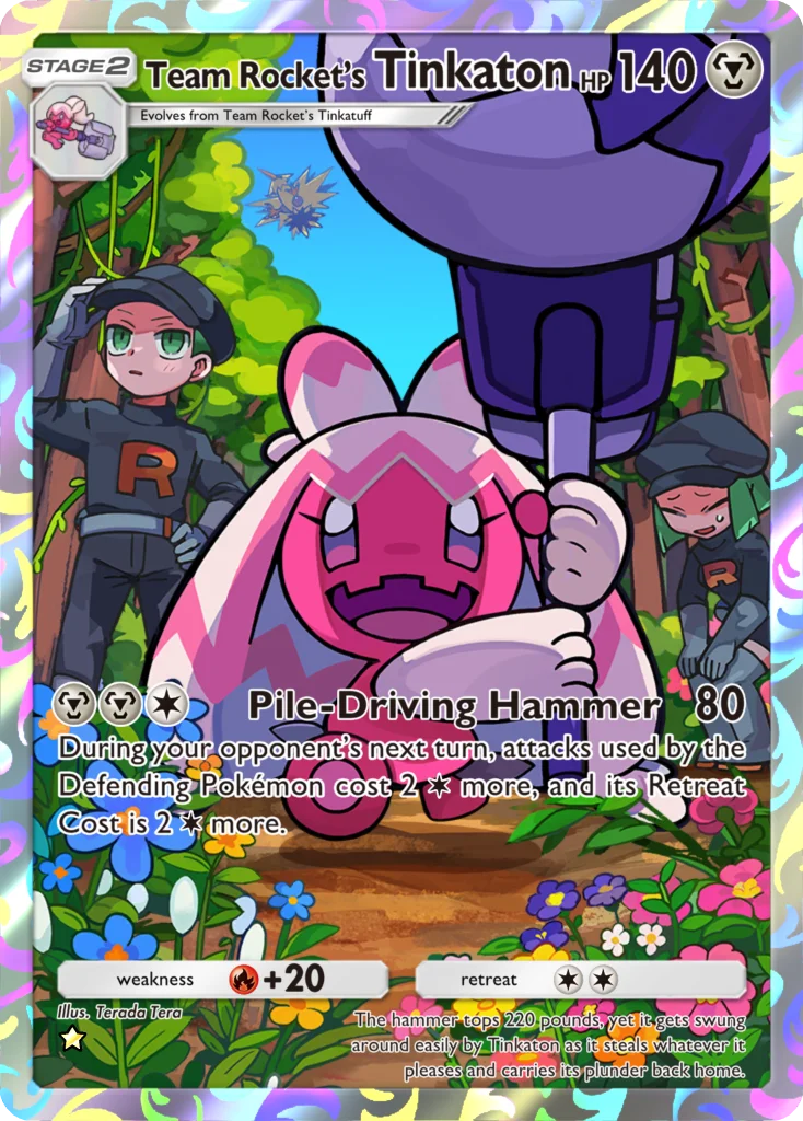 Tinkaton de la Team Rocket