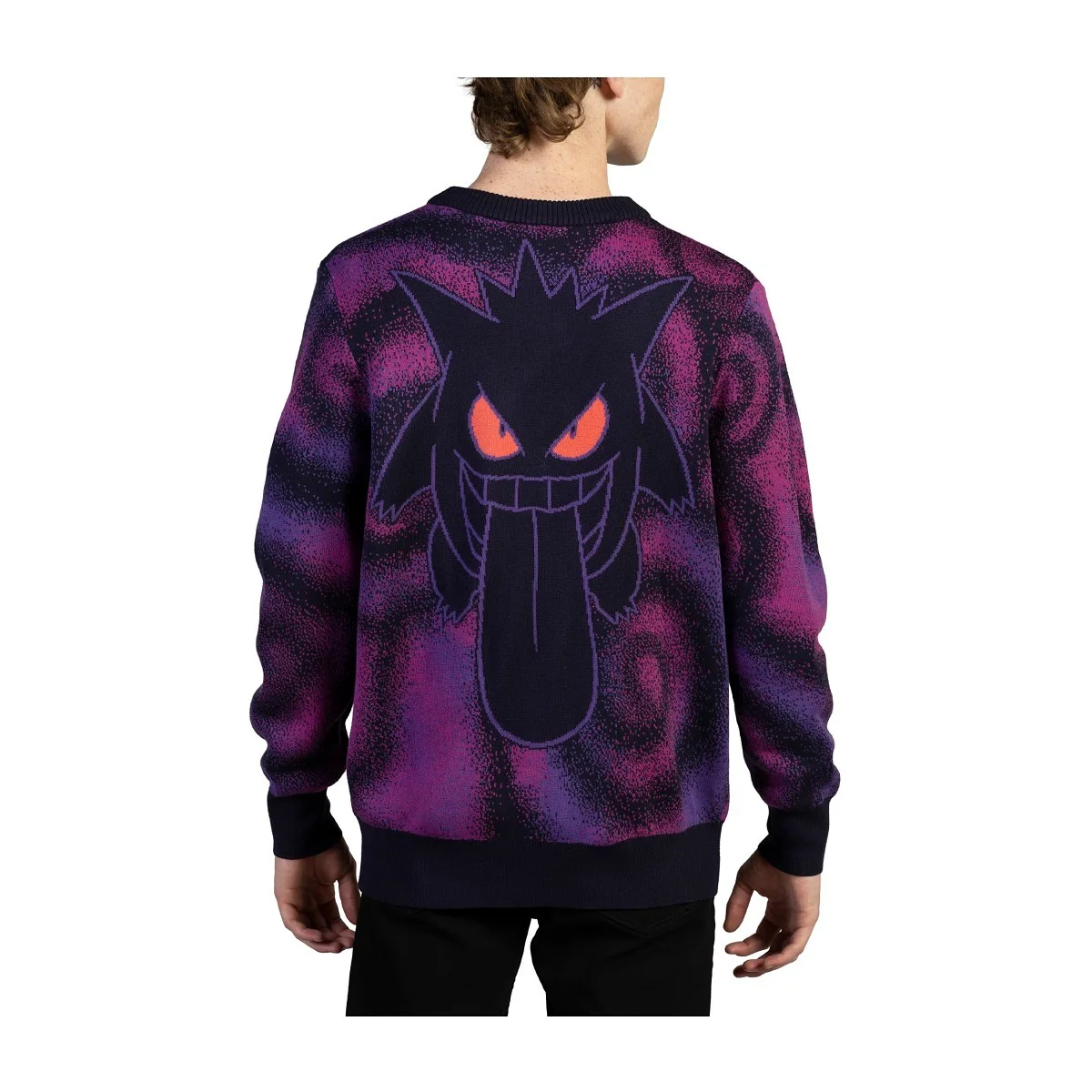Cardigan en tricot Gengar (dos)