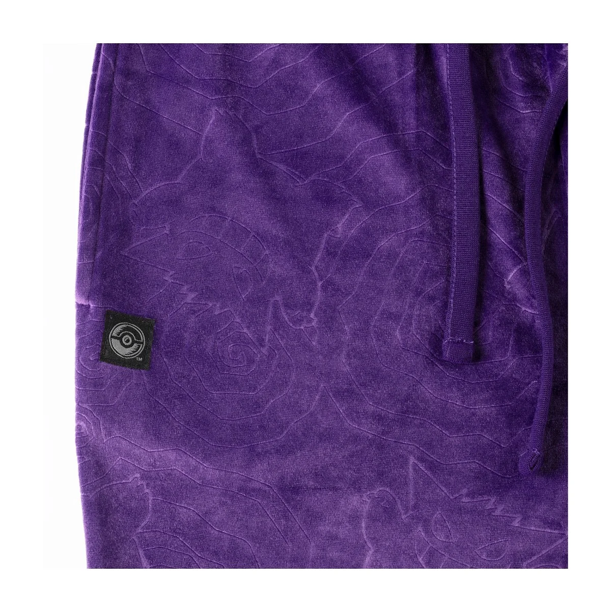 Pantalon de nuit Gengar (détail)