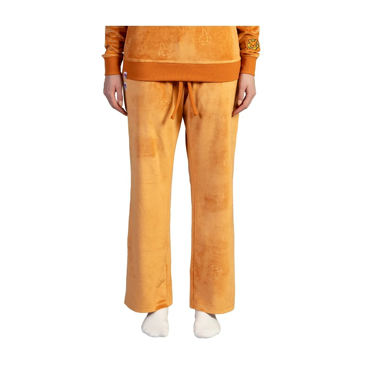 Pantalon de nuit Pikachu citrouille