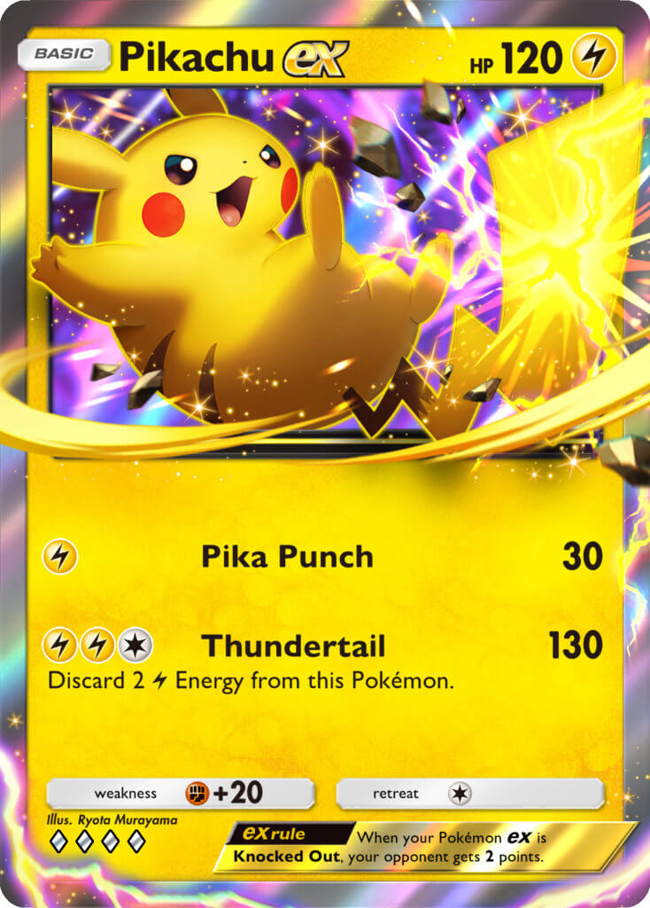 Pokémon TCG Pocket Dual Fusion Pikachu ex card