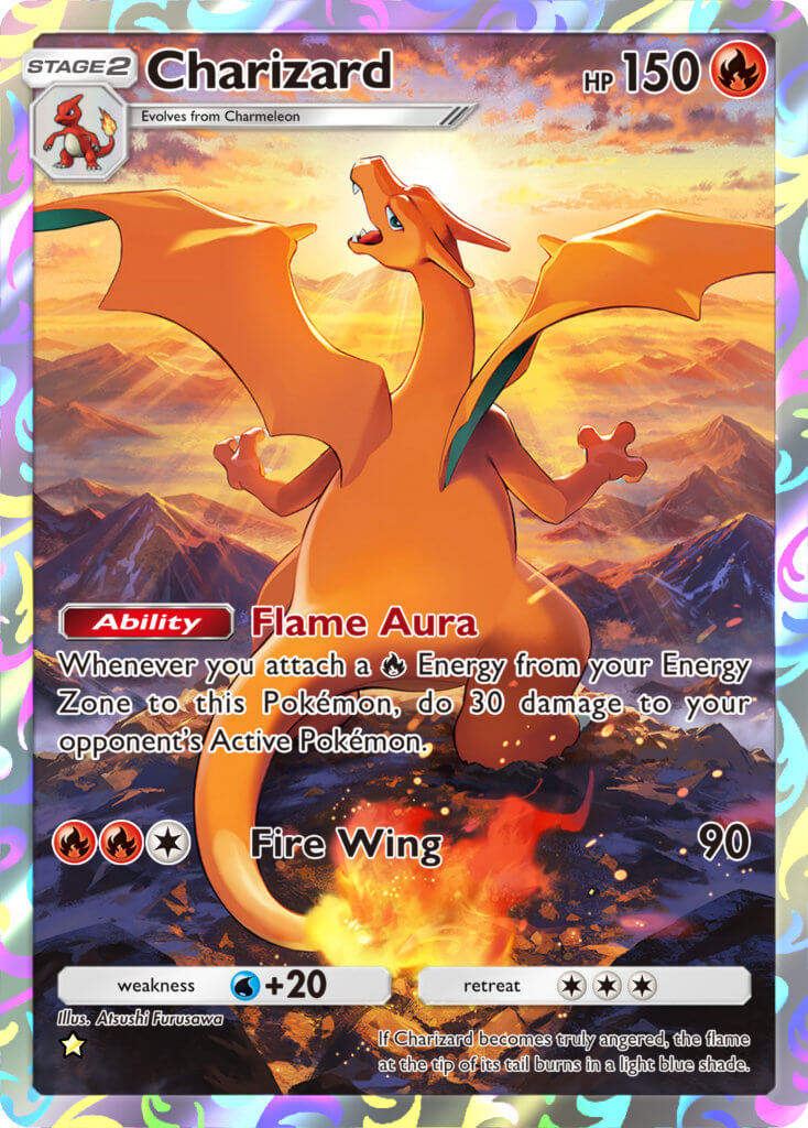 Pokémon TCG Pocket Dual Fusion Illustration Rare Charizard card